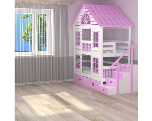 Кровать-домик Камелия Комфорт (Зол.10)